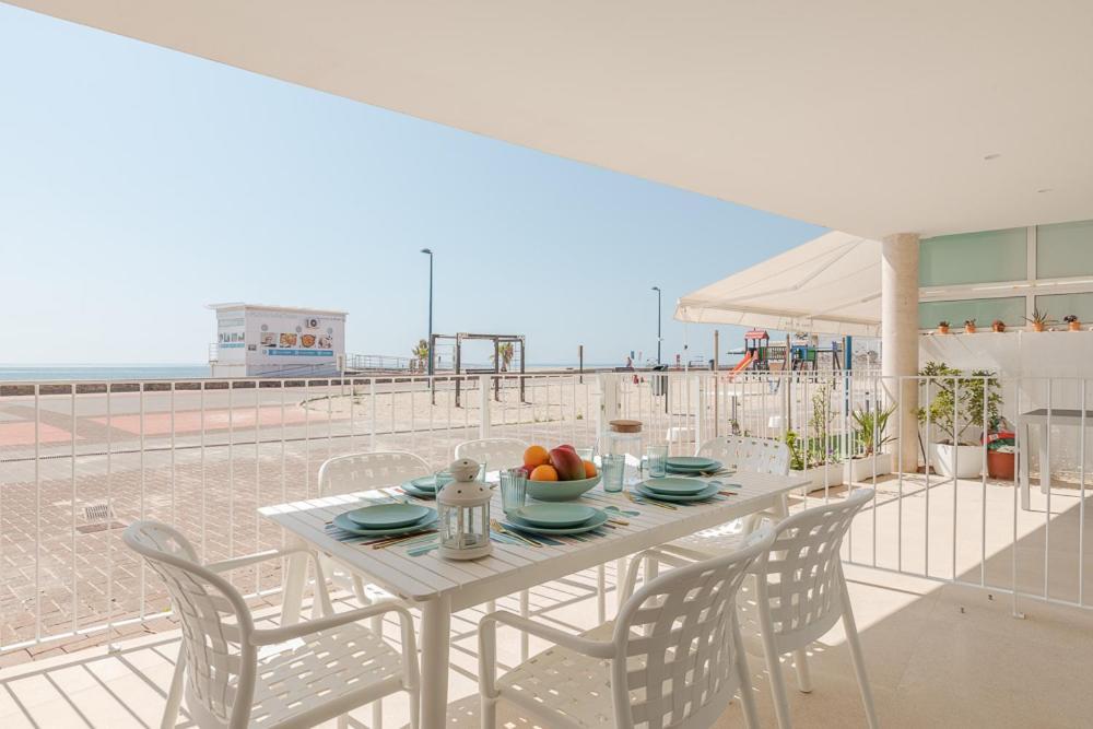 Marsalada - Ground Floor Front Line Beach Apartment Playa de Mar 外观 照片